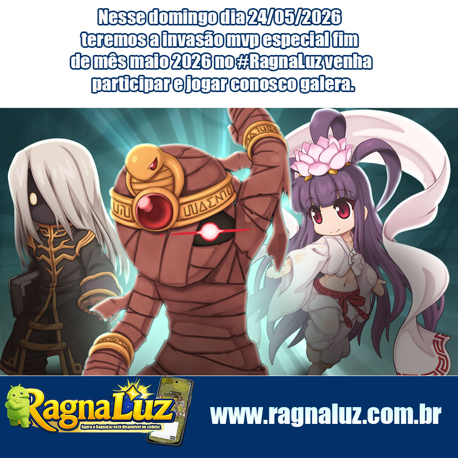 Invasão mvp nesse Domingo 24/05 as 20:00